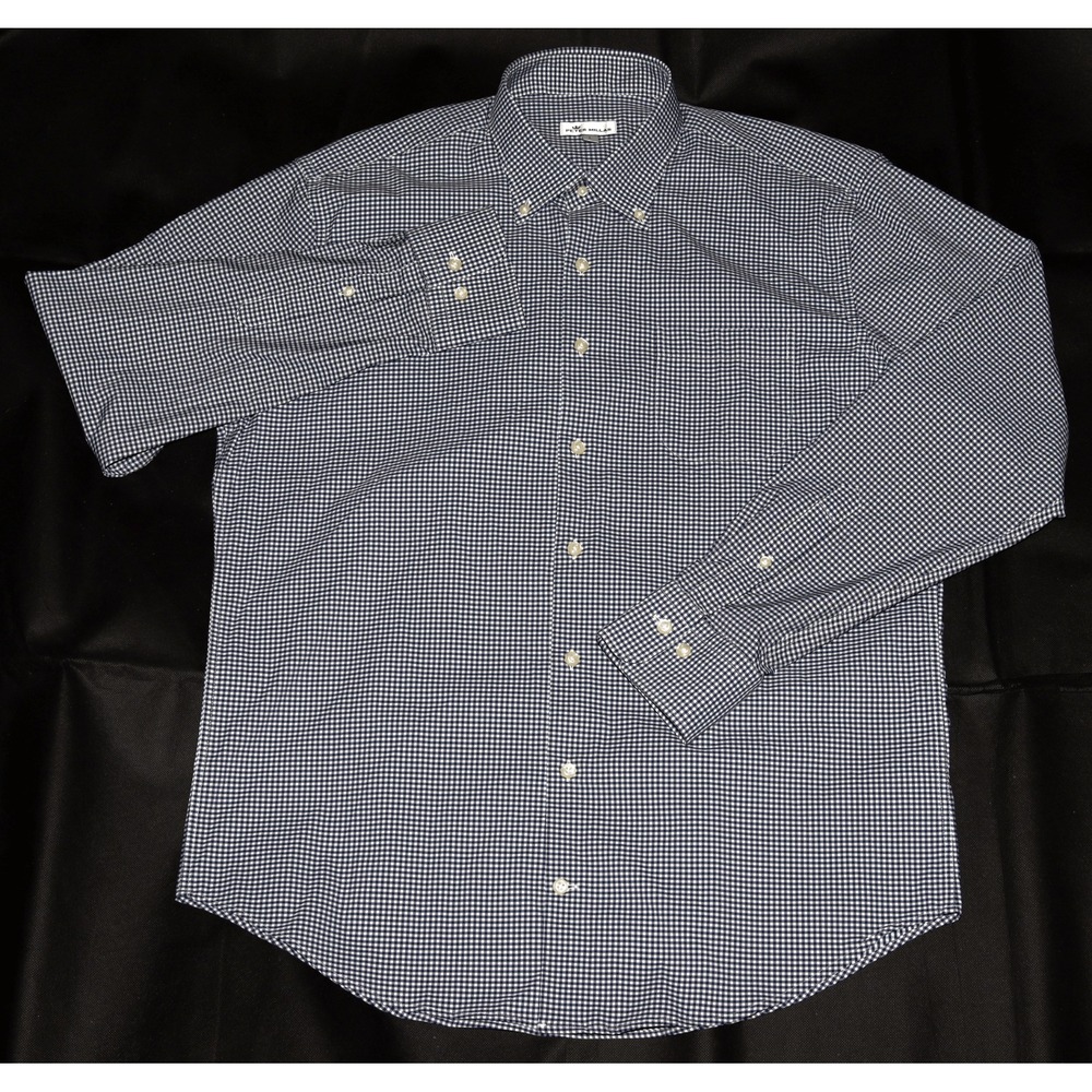 Peter Millar Men's Long Sleeve Button Down Shirt Size Large